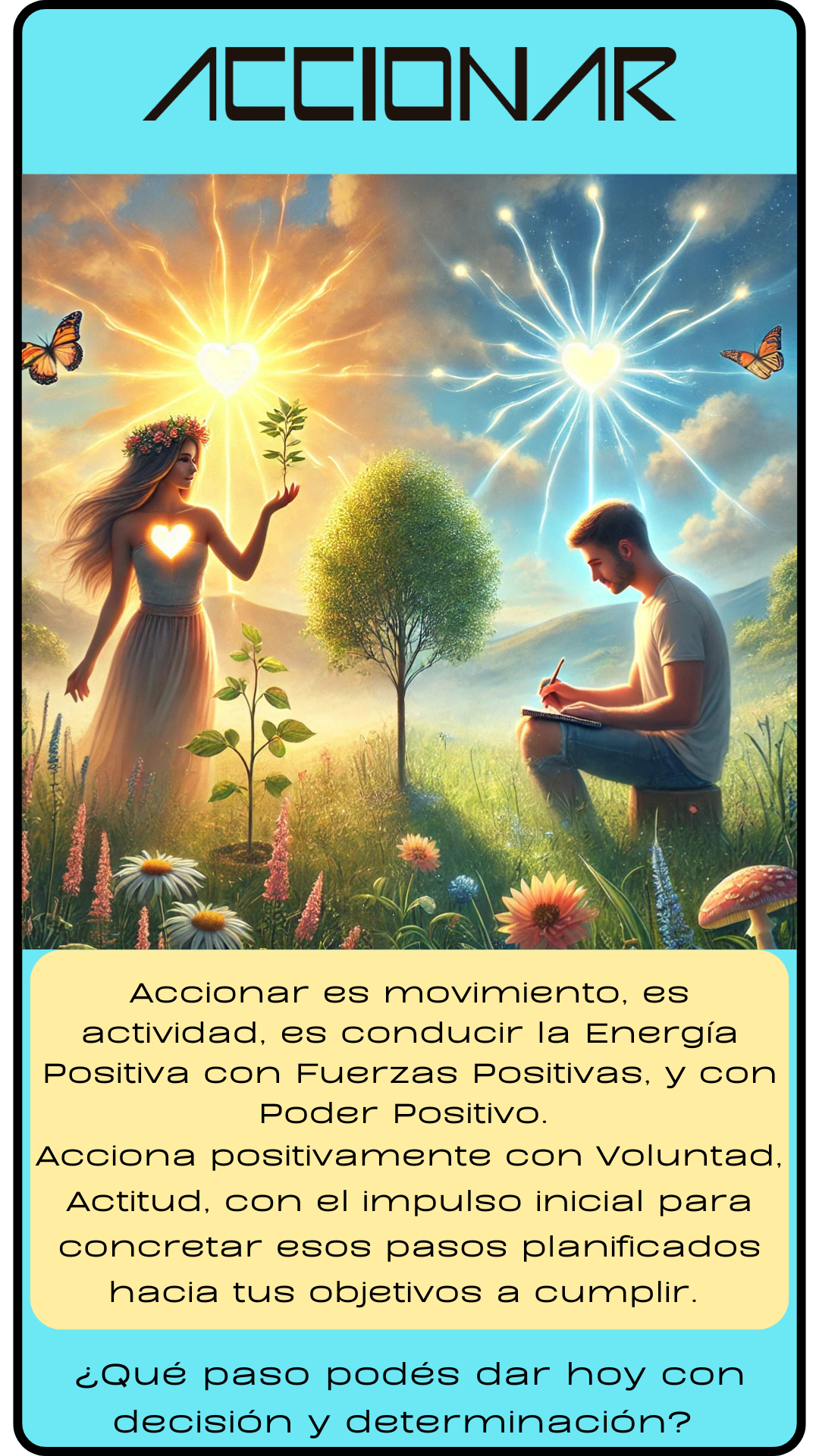 Carta de ACCIONAR de Ricas Palabras