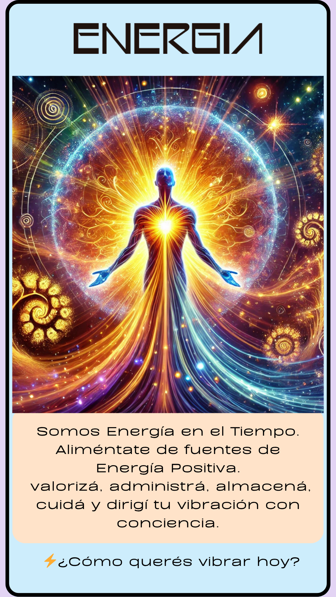Carta de ENERGIA de Ricas Palabras